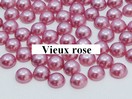 strass demi perle a coller vieux rose